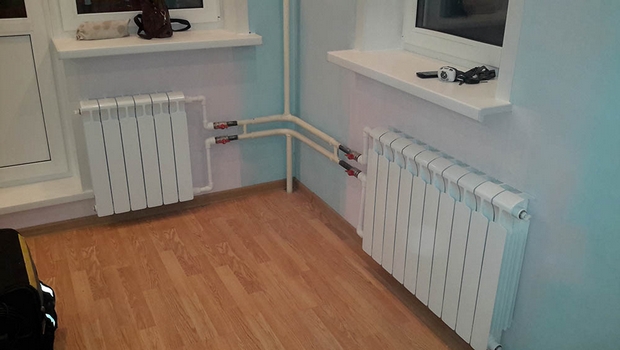 Монтаж отопления
